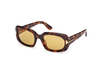 Tom Ford Icon FT1253 style-color 53E Blonde Havana / Blonde Havana / brown brown Lens