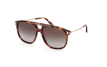 Tom Ford FT1306 SAM-02 style-color 53K Blonde Havana / Blonde Havana / gradient roviex gradient roviex Lens