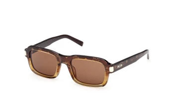 Mcm Worldwide MW0030 style-color 47J Light Brown / Gradient / Shiny Dark Brown / roviex roviex Lens