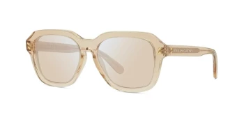 Stella Mccartney PINS FALABELLA SC40003I style-color 72G Acetate Shiny Crystal Beige / Champagne Lens