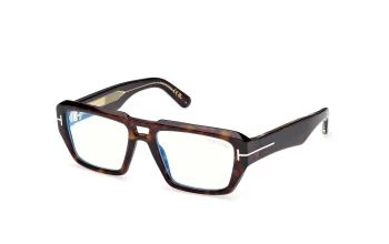 Tom Ford Icon FT6077-B style-color 052 Dark Havana / Dark Havana