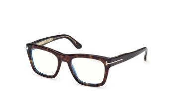 Tom Ford Icon FT6076-B style-color 052 Dark Havana / Dark Havana