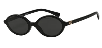 Miu Miu MU 04ZS style-color 1AB5S0 Black / Dark Grey Lens