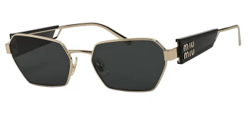 Miu Miu MU 53WS style-color ZVN5S0 Pale Gold / Dark Grey Lens