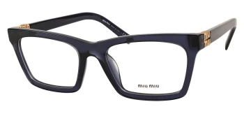 Miu Miu MU 04WV style-color 08Q101 Blue Transparent