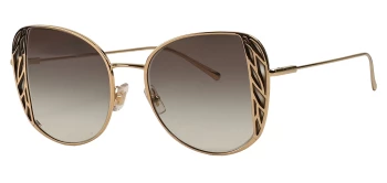 Miu Miu MU 57XS style-color 5AK0A7 Gold / Grey Gradient Lens