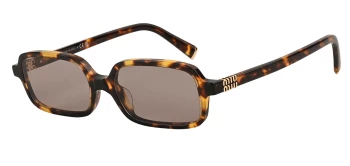Miu Miu MU 11ZS style-color 14L20I Havana Honey / Light Purple Brown Lens