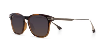 Maui Jim Mana'olana style-color HS623-10 Shiny Dark Havana With Gold / HCL Bronze Lens