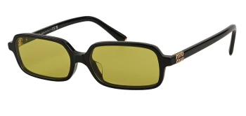 Miu Miu MU 11ZSF style-color 16K07O Black / Olive Green Lens