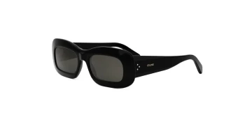 Celine CL40294I style-color 01A Acetate Shiny Black With Grey Normal Lenses