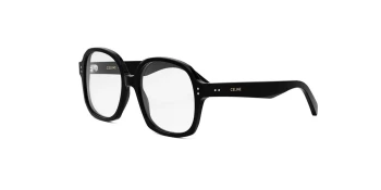 Celine THIN CL50151I style-color 001 Acetate Shiny Black With Demo Lenses
