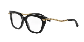 Bvlgari SERPENTI VIPER BV50020I style-color 001 Acetate Shiny Black With Demo Lenses