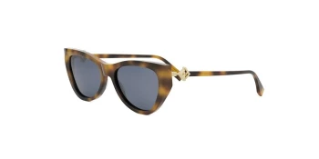 Fendi FE40149I style-color 53V Acetate Shiny Havana With Blue Normal Lenses