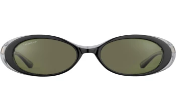 Serengeti BACALL style-color 684 Shiny Black Transparent Layer / Mineral Polarized 555nm Cat 3 to 3 Lens