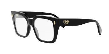 Fendi ROMA FE50085I style-color 001 Acetate Shiny Black