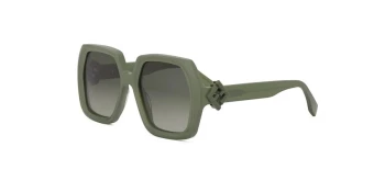 Fendi FE40139I style-color 93P Acetate Shiny Green With Green Gradient Lenses