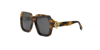 Fendi FE40139I style-color 53A Acetate Shiny Havana With Grey Normal Lenses