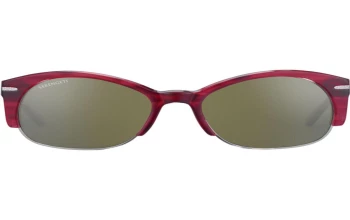 Serengeti VINITA style-color 652 Red Streaky / Mineral Polarized 555nm Cat 3 to 3 Lens