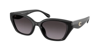 Coach HC8434U CBY91 0HC8434U style-color 5002F4 Black / Grey Gradient Polar Lens