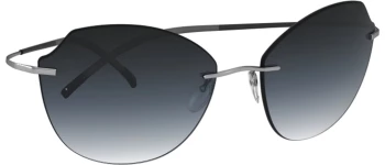 Silhouette WACHAU RIMLESS 8158 style-color 6560 Ruthenium / 65 65 Lens