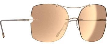 Silhouette STAR ISLAND RIMLESS 8183 style-color 3530 Rose Gold / Light Beige / 60 60 Lens