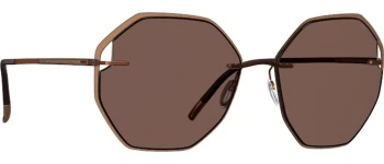 Silhouette SANT MARTI RIMLESS 8187 style-color 2540 Earthy Amber / 60 60 Lens