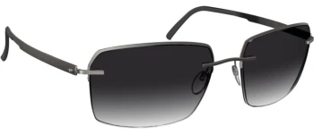 Silhouette CROISETTE CLUB 8725 style-color 6560 Ruthenium / Black / 65 65 Lens