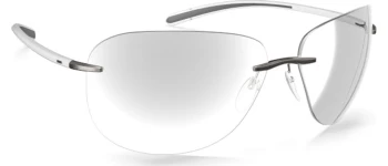Silhouette BAYSIDE RIMLESS 8729 style-color 7110 White / Cool Grey / 65 65 Lens