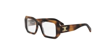 Celine TRIOMPHE CL50155I style-color 053 Acetate Shiny Havana With Demo Lenses