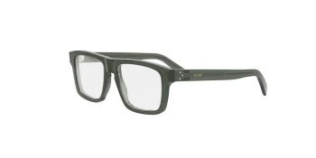Celine 3 DOTS CL50160I style-color 093 Acetate Shiny Green With Demo Lenses
