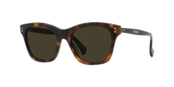 Kenzo BOKE FLOWER KZ40161I style-color 53N Acetate Shiny Classical Havana / Khaki Lens