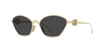 Loewe ANAGRAM LW40115U style-color 30A Metal Shiny Endura Gold / Smoke Lens