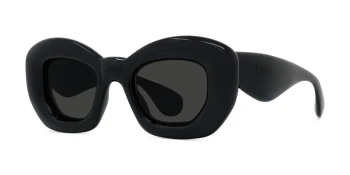 Loewe SIGNATURE LW40117I style-color 01A Injected Shiny Black / Smoke Lens