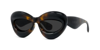 Loewe SIGNATURE LW40097I style-color 52A Injected Shiny Dark Havana / Smoke Lens