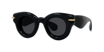Loewe SIGNATURE LW40118I style-color 01A Injected Shiny Black / Smoke Lens