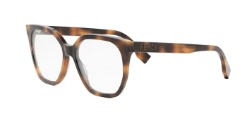 Fendi LETTERING FE50087I style-color 053 Acetate Shiny Havana