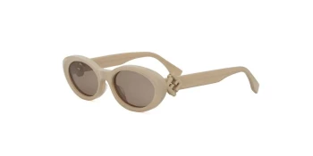 Fendi FF DIAMONDS FE40140U style-color 57E Acetate Shiny Brown With Brown Normal Lenses