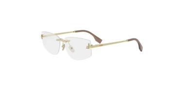 FIRST CRYSTAL FENDI FIRS FE5116US style-color 030 Metal Shiny Yellow With Demo Lenses