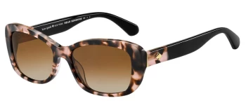 Kate Spade Claretta/P/S style-color Pink Havana 0HT8 / Brown Gradient Polz LA Lens