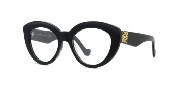 Loewe ANAGRAM LW50058I style-color 001 Acetate Shiny Solid Black