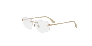 FIRST CRYSTAL FENDI FIRS FE5116US style-color 028 Metal Shiny Rose With Demo Lenses