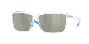 Costa Del Mar 6S9016 RINCONCITO 06S9016 style-color 901630 Polished Clear / Gray Silver Mirror Lightwave Glass Lens