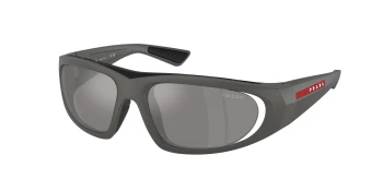 Prada Linea Rossa PS B03S style-color 16X7W1 Metal Grey / Grey Mirror Silver Lens