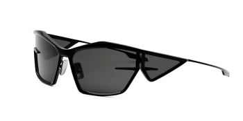 Givenchy GIV CUT GV40066U style-color 01A Metal Shiny Black / Smoke Lens