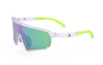 Adidas Sport SP0017 style-color Clear 26Q / GREEN Mirror Lens