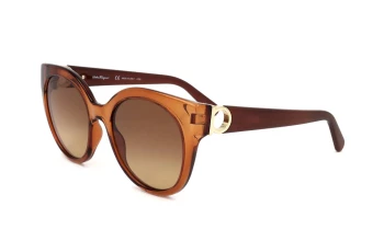 Salvatore Ferragamo SF1031S style-color Crystal Caramel 261 / BROWN Gradient Lens