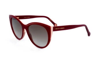 Carolina Herrera HER 0142/S style-color Burgundy/Beige / R9S / BROWN Lens