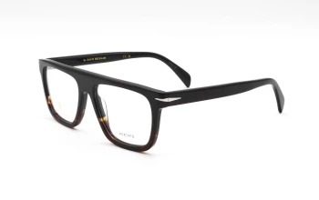 David Beckham DB 7096 style-color Black Horn 37N