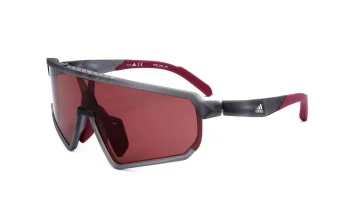 Adidas Sport SP0017 style-color Grey 20Y / RED Lens