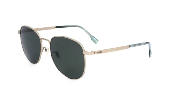 Hugo Boss BOSS 1536/F/S Asian Fit style-color Matte Gold AOZ / GREEN Lens